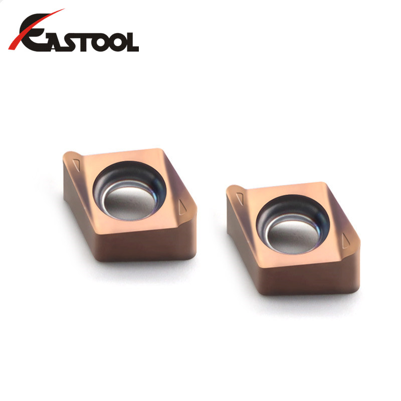 4NKT060308R-M 高品質(zhì) CNC 切削刀具硬質(zhì)合金銑削刀片,帶 PVD 涂層 - 細節(jié)圖 01