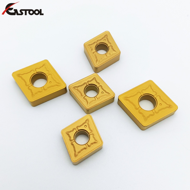 高質量硬質合金 CNMG120404-TM/CNMG120408-TM/CNMG120412-TM 鋼材加工刀片 - 細節(jié)圖 02