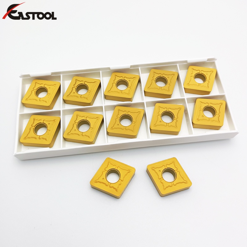 高質量硬質合金 CNMG120404-TM/CNMG120408-TM/CNMG120412-TM 鋼材加工刀片 - 細節(jié)圖 03
